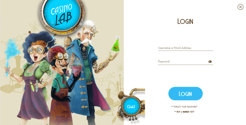 Casino Lab Login