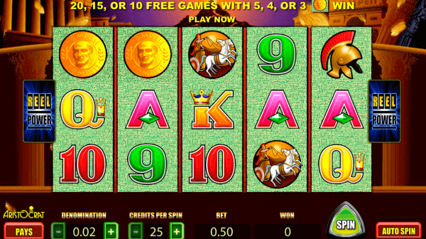 Features of Online free slots