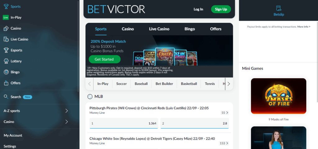 Free Slots BetVictor