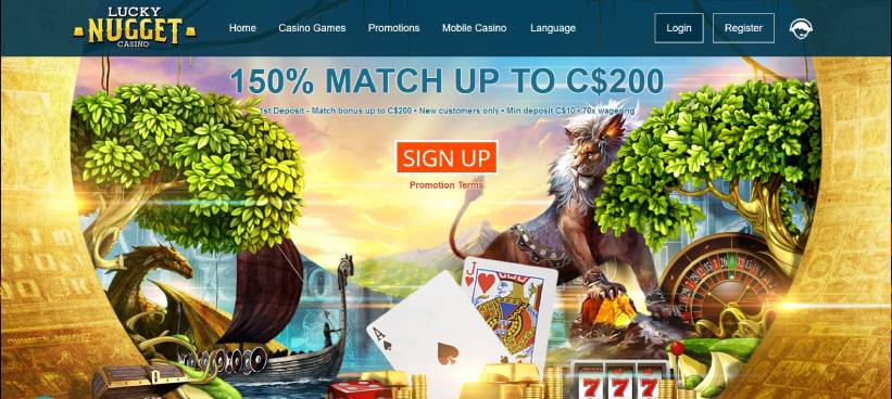 Lucky Nugget - legal online casino