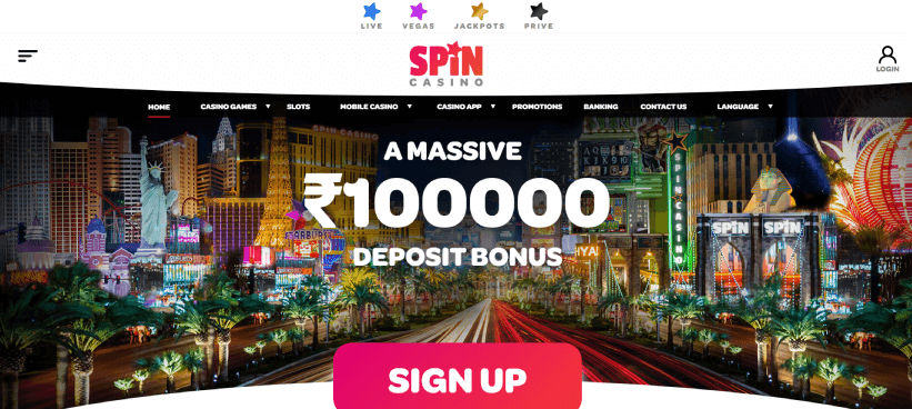 Spin Casino - Best online casino Canada