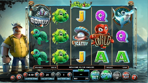 The Angler Free slots