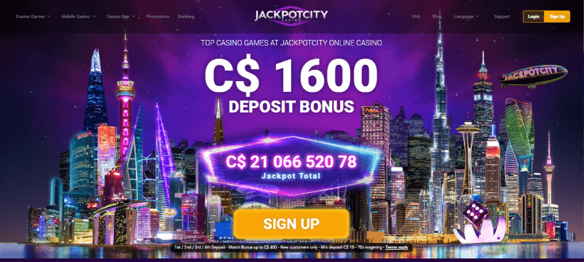 Jackpot City - Mobile casinos Canada