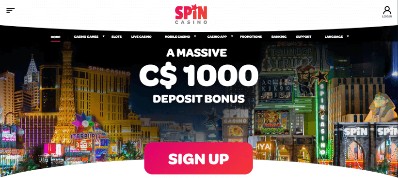 spin casino deposit bonus