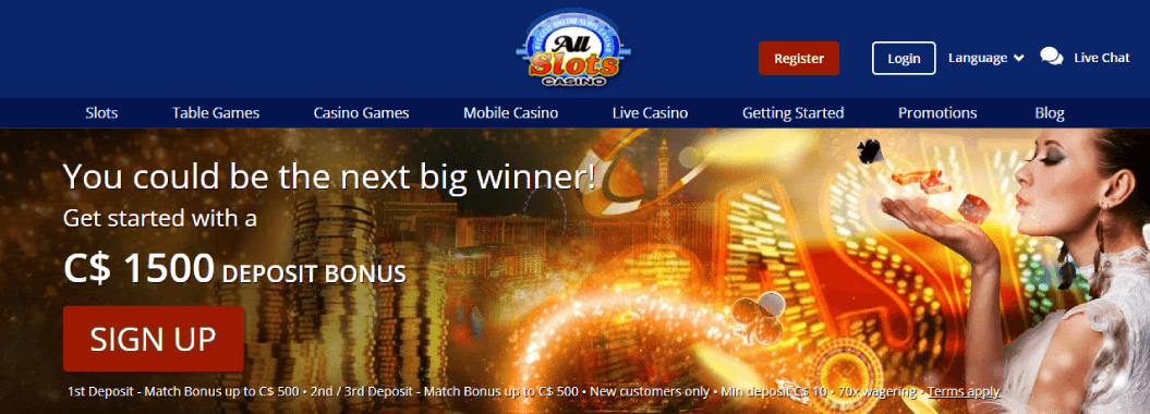 All Slots Casino - Microgaming casino canada