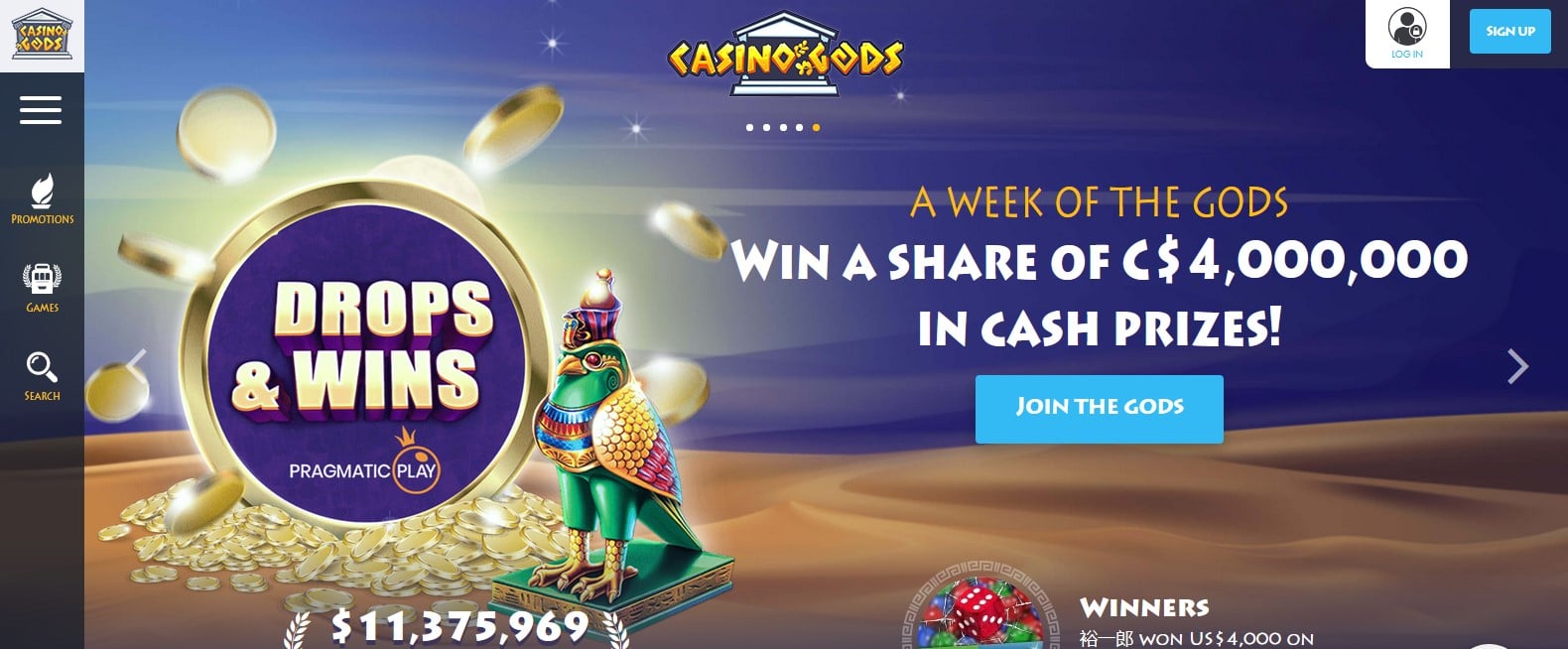 Casino Gods Review