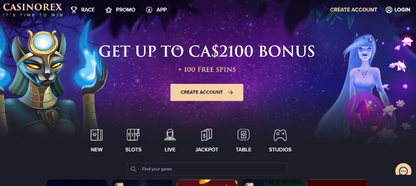 CasinoRex Review