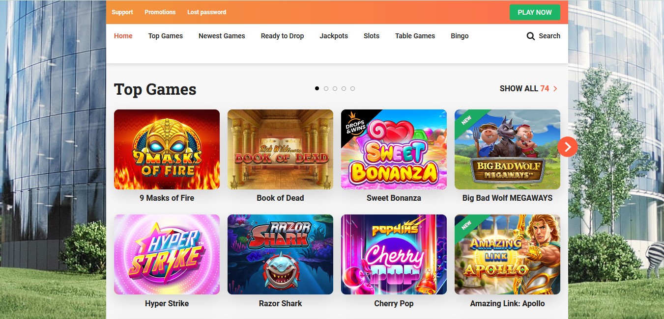 LeoVegas Casino Games