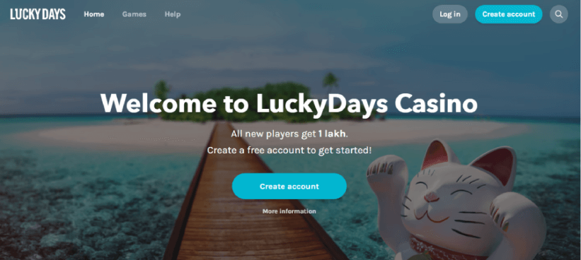 Lucky days with Free Spins No Deposit