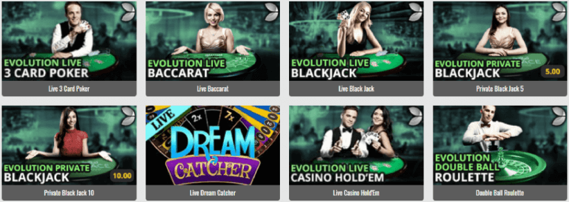 Platinum Play Live Dealer Games