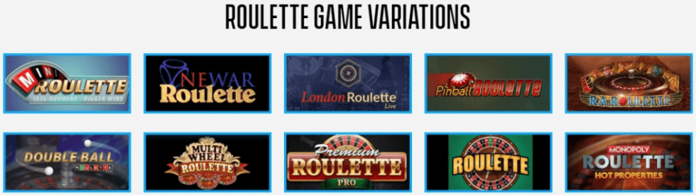 Roulette Games Variation