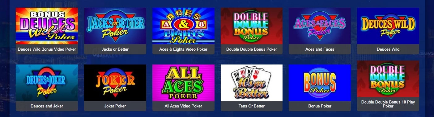 Video Poker Jacks