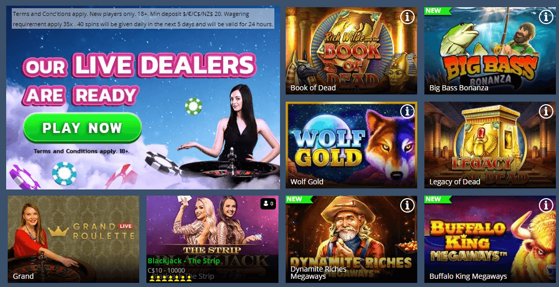 Luckland Casino Games