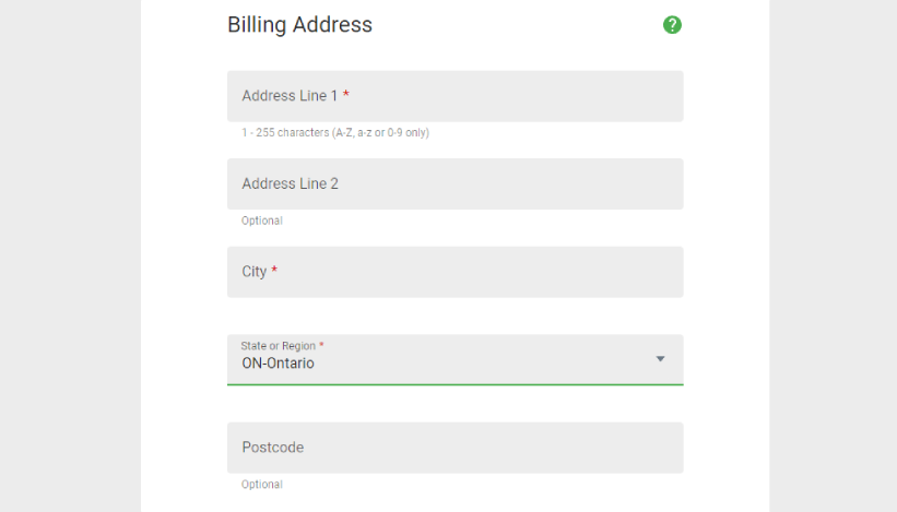 River Belle Billing Address