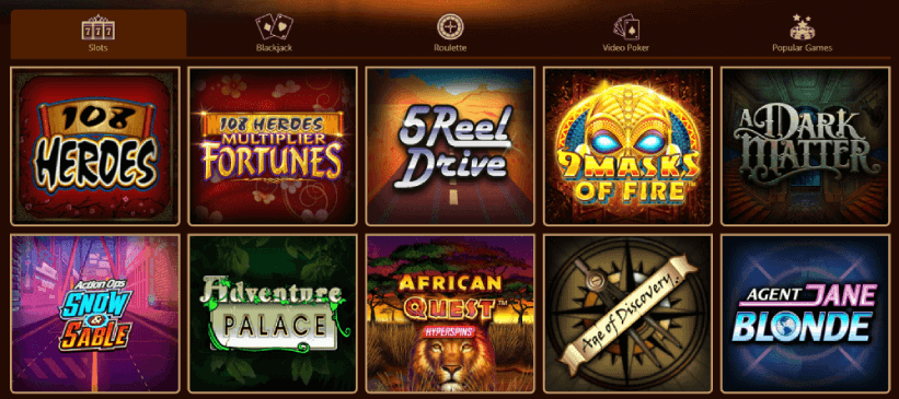 River Belle Slot Games