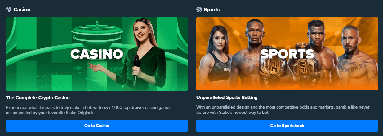 Stake Casino and Sport Game