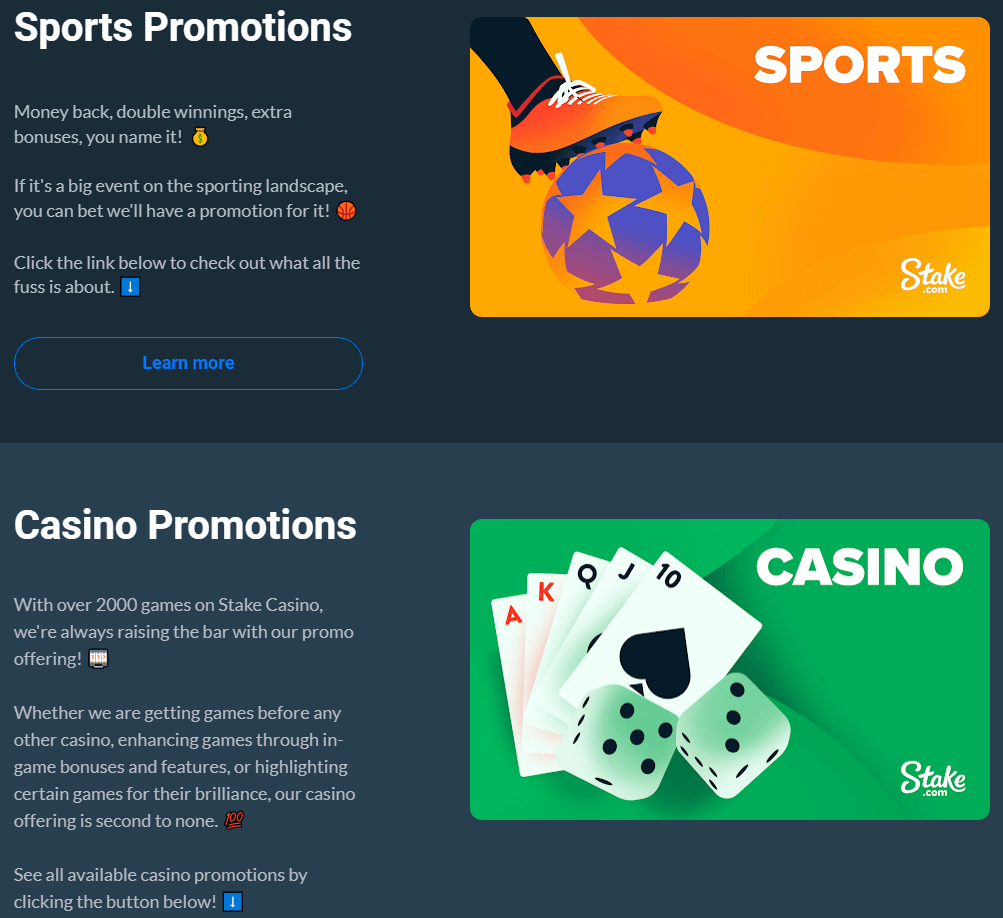 Stake Bonus & Promotion