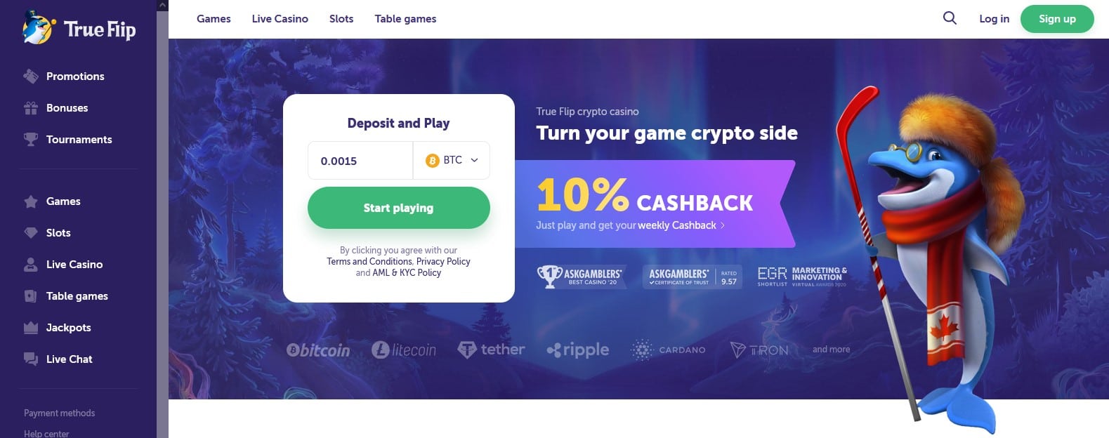 Trueflip Casino Review