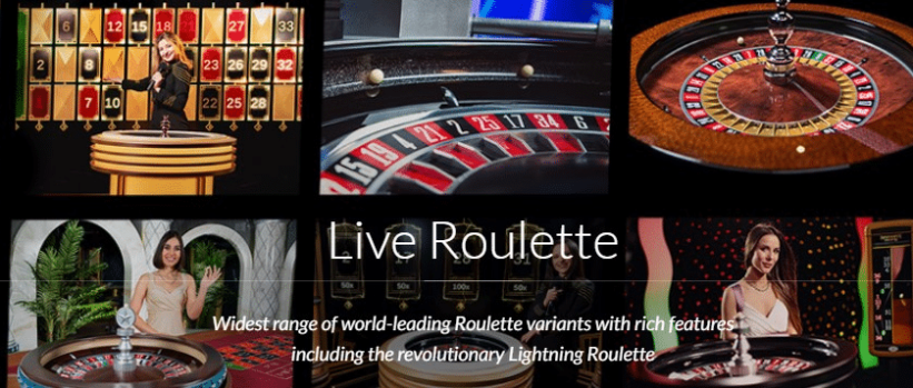 Live dealer roulette