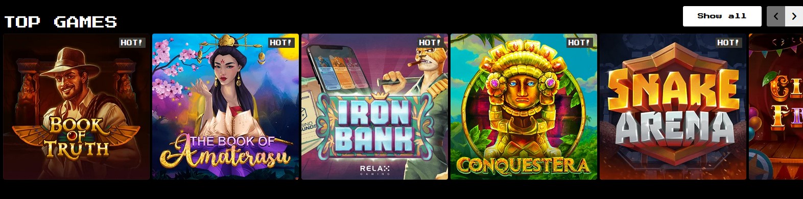 Top Games- Bitkingz Casino