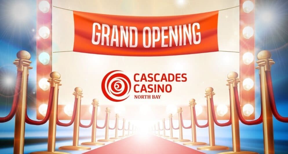 The Grand Opening of Cascades Casino North Bay Has Been Scheduled