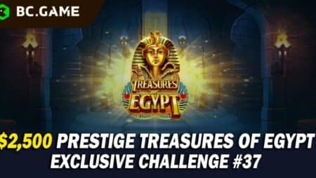 BC.GAME Offers a $2.5k Challenge with Prestige Treasures of Egypt