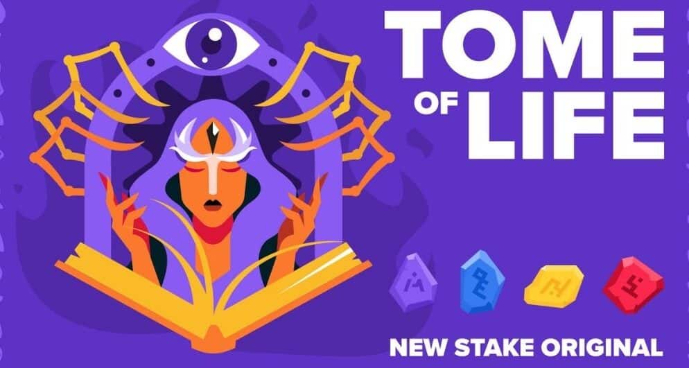 Slot Game “Tome of Life” Is Now Available on Stake Originals