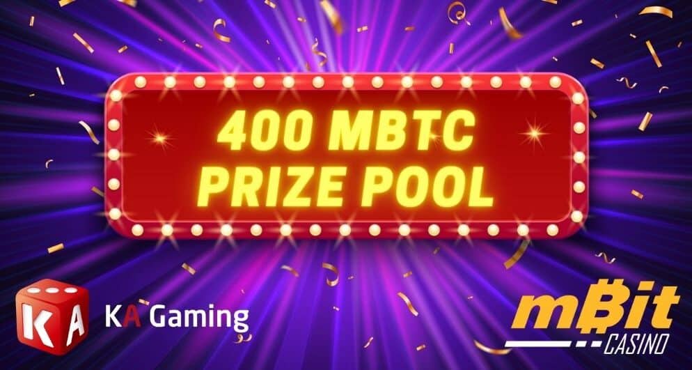 KA Gaming crypto casino- join, spin & win 400 mBTC Prize pool!