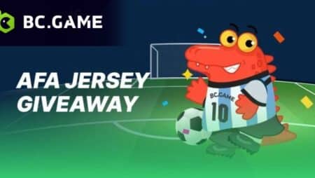 BC.Game is giving away Messi-signed AFA jerseys to winners