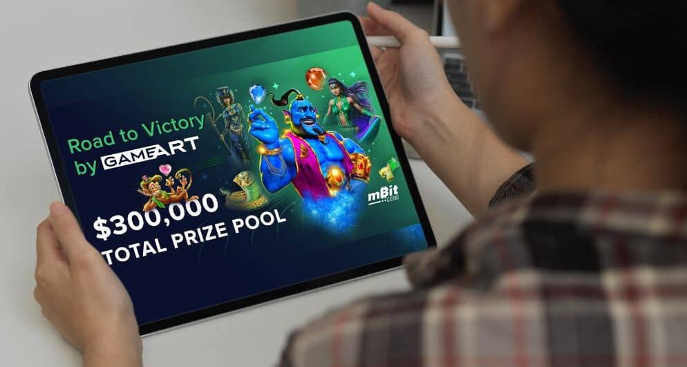 mBitCasino announces Road to Victory with a prize pool of 300,000 Euros