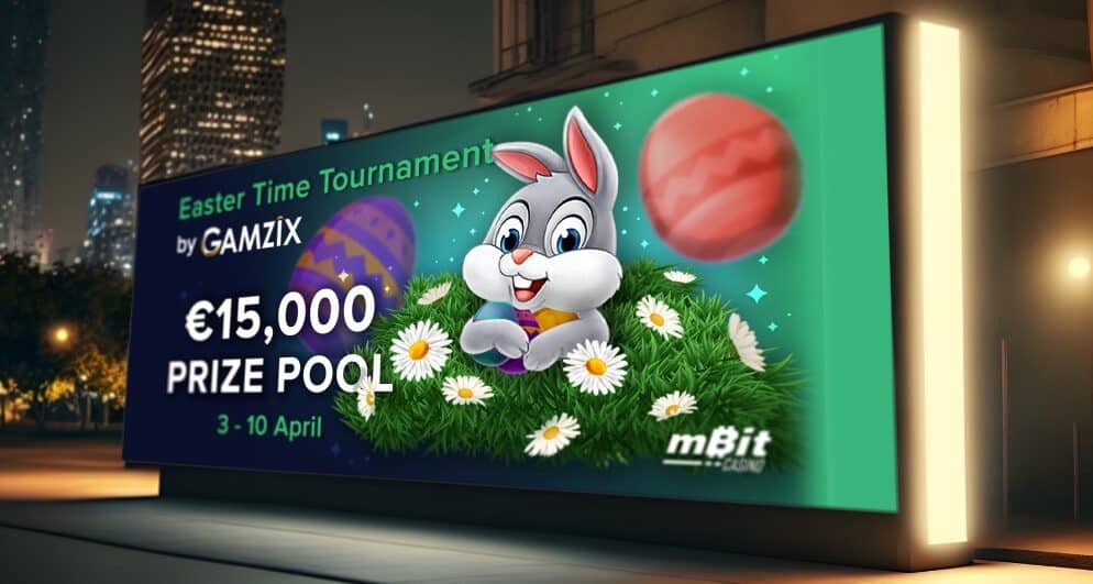 The Easter Network tournament by Gamzix is live at mBitcasino