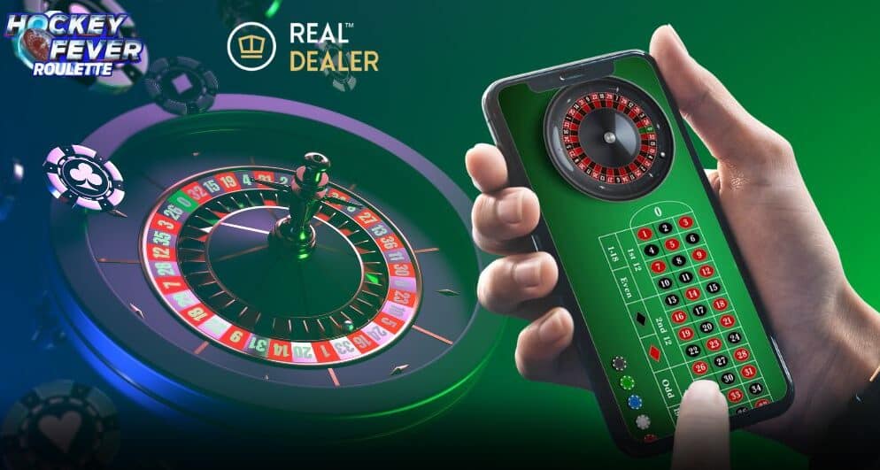 Real Dealer Studios delivers Hockey Fever Roulette