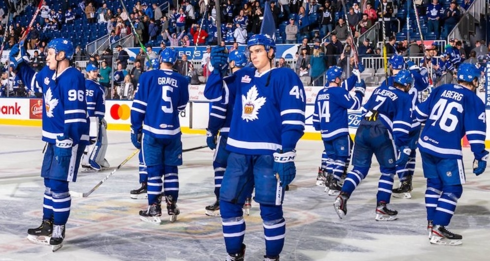 Great hopes pinned on five Toronto Marlies
