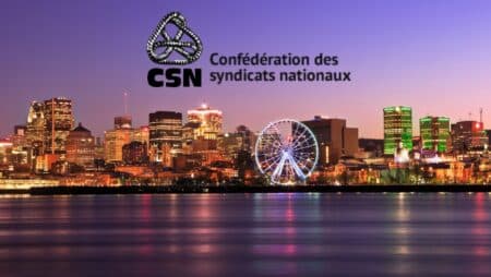 Members of CSN to demonstrate protest in Montreal