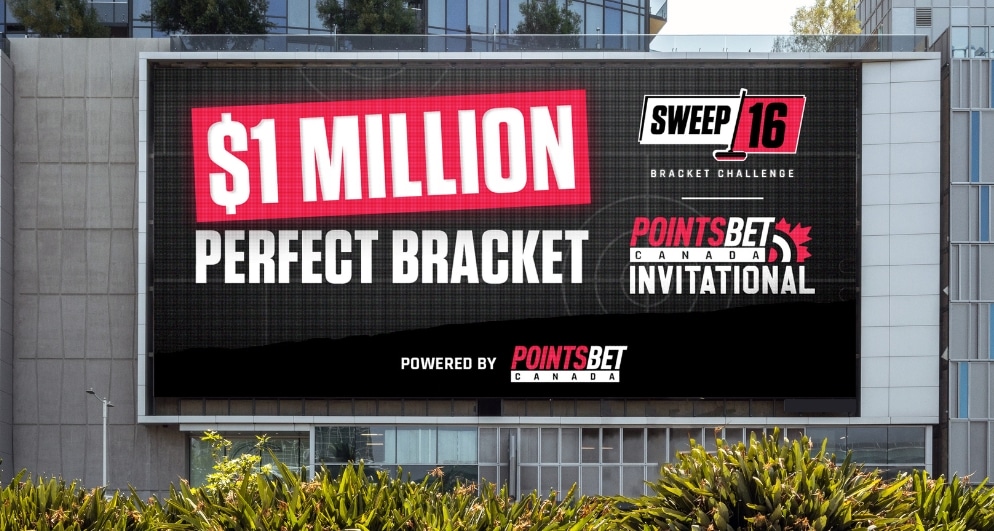 PointsBet Canada renews The Sweep 16 bracket challenge