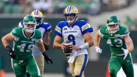 Roughriders beat Bombers in CFL’s OT thriller