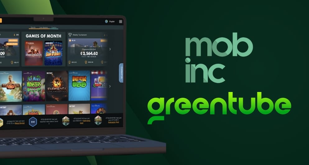 Greentube positioned live on Mobinc in Ontario