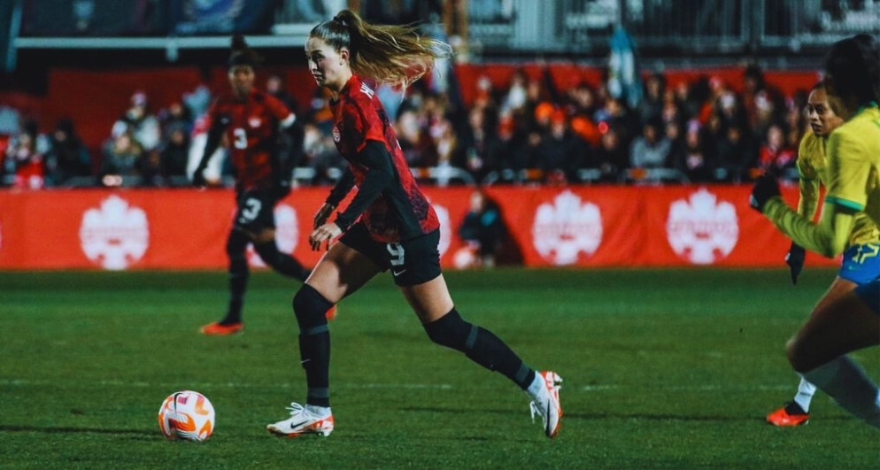 Canada beats Brazil in women’s soccer; Halifax fans cheer Sinclair