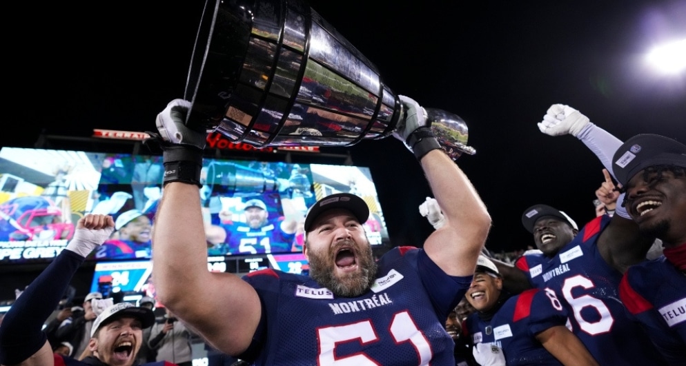 Montréal wins 1st Grey Cup since 2010 after beating Blue Bombers