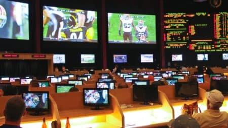 Turning Stone Casino’s new sports and betting lounge on cards