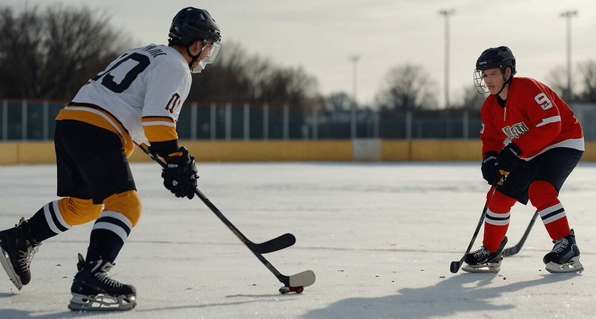 Boston Bruins wait for the schedule to meet Toronto Maple Leafs